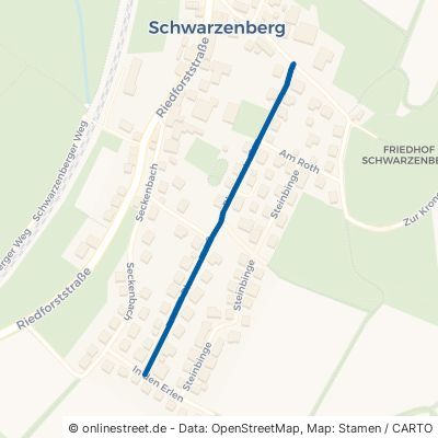 Blumenstraße Melsungen Schwarzenberg 
