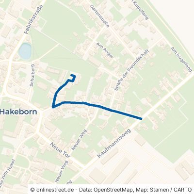 Friedensstraße Börde-Hakel Hakeborn 