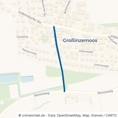 Sigmertshauser Straße Röhrmoos Großinzemoos 