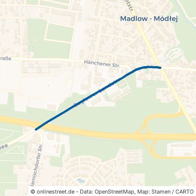 Gaglower Landstraße Cottbus Madlow 