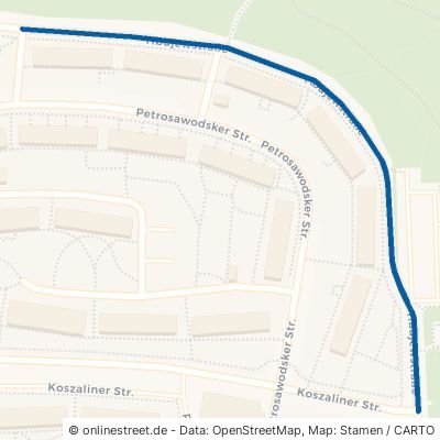 Tibujewstraße 17036 Neubrandenburg Oststadt 