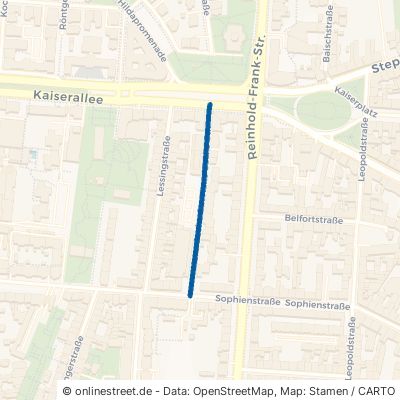 Hans-Sachs-Straße Karlsruhe Weststadt 