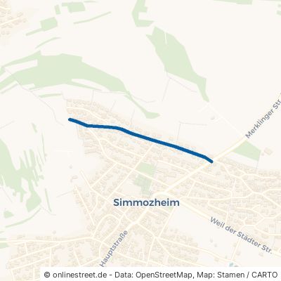 Theodor-Heuss-Straße Simmozheim 