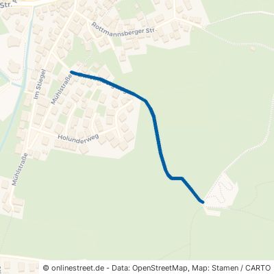 Zwiebelbergweg Auenwald Oberbrüden 