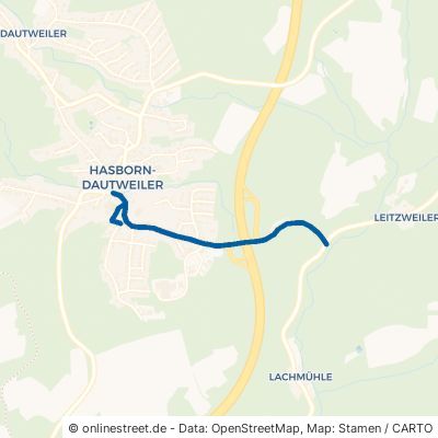 Theeltalstraße Tholey Hasborn-Dautweiler 