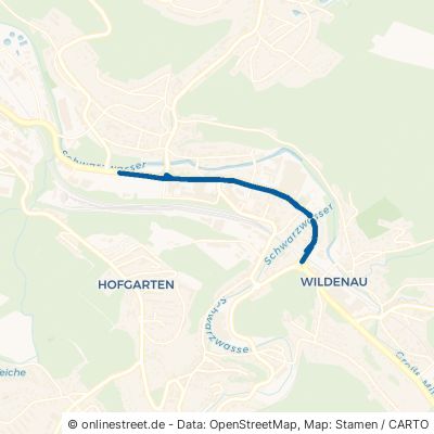 Straße der Einheit Schwarzenberg (Erzgebirge) Schwarzenberg 