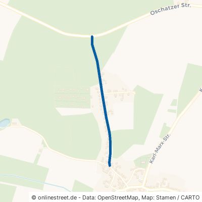 August-Bebel-Straße Wermsdorf Mahlis 
