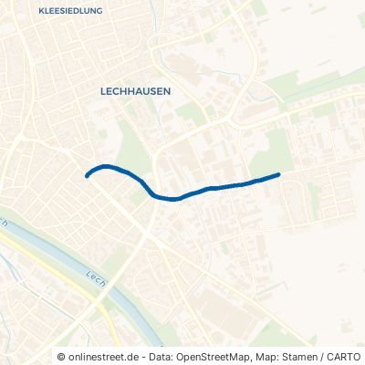 Stätzlinger Straße Augsburg Lechhausen Lechhausen