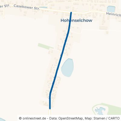 Pinnower Straße Hohenselchow-Groß Pinnow Hohenselchow 