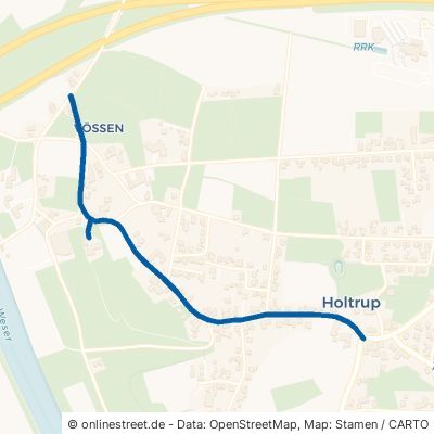 Vössener Straße Porta Westfalica Holtrup 