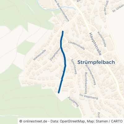 Schießackerweg Weinstadt Strümpfelbach 