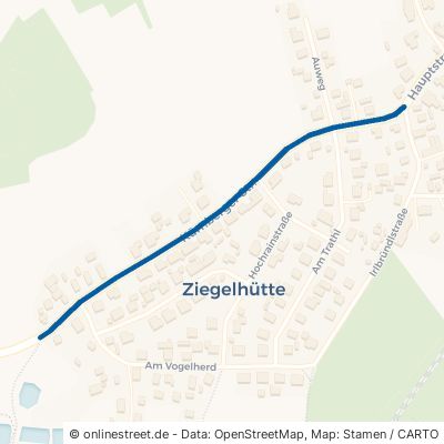 Kürnberger Straße Maxhütte-Haidhof Ziegelhütte 