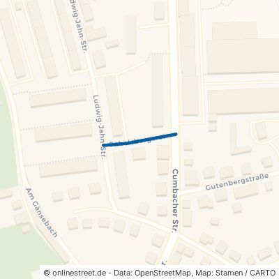 Gabelsbergerstraße Rudolstadt Cumbach 