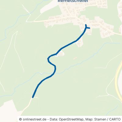 Alpfenstraße Weilheim Remetschwiel 