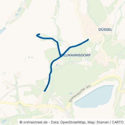 Hahnenfurther Weg Wülfrath Düssel 