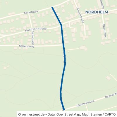 Waldweg Norderney 