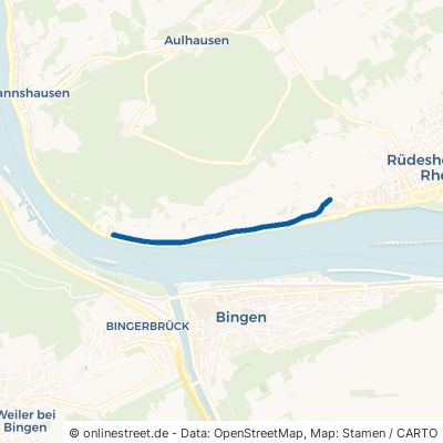 Burg-Ehrenfels-Weg Rüdesheim am Rhein 