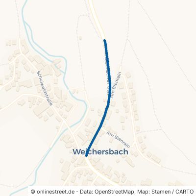 Oberzeller Straße Sinntal Weichersbach 