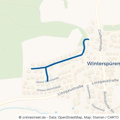 Obere Wannestraße Stockach Winterspüren 