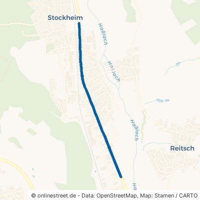 Kronacher Straße Stockheim Wolfersdorf 