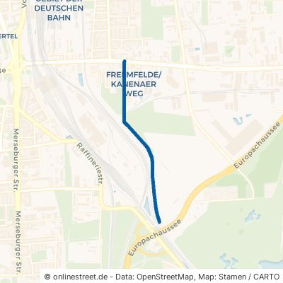 Kanenaer Weg 06112 Halle (Saale) Freiimfelde Stadtbezirk Ost