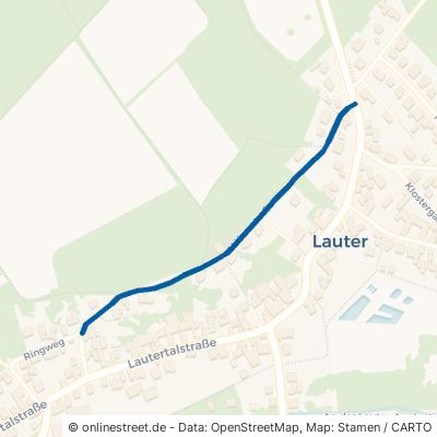Höhenstraße Laubach Lauter 