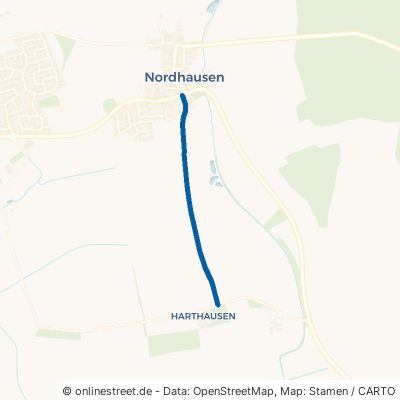 Hofweg Unterschneidheim Nordhausen 