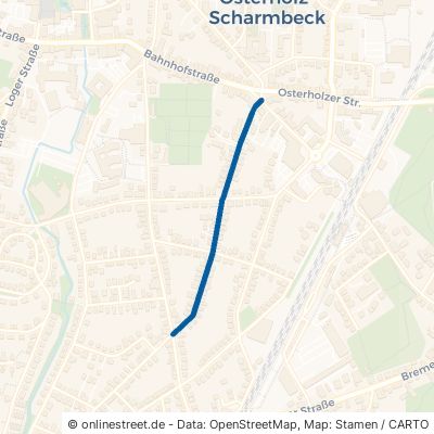 Schillerstraße Osterholz-Scharmbeck Innenstadt 