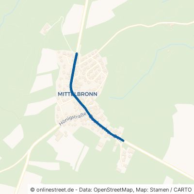 Eschacher Straße Gschwend Mittelbronn 