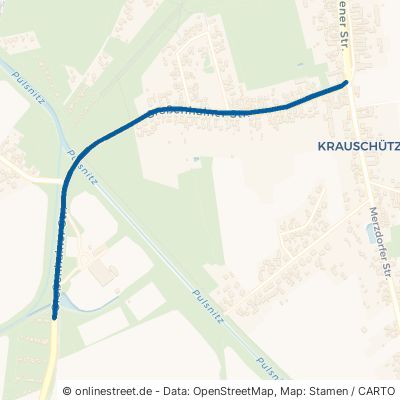 Großenhainer Straße Elsterwerda Krauschütz 