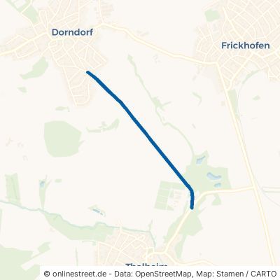 Baumweg Dornburg 