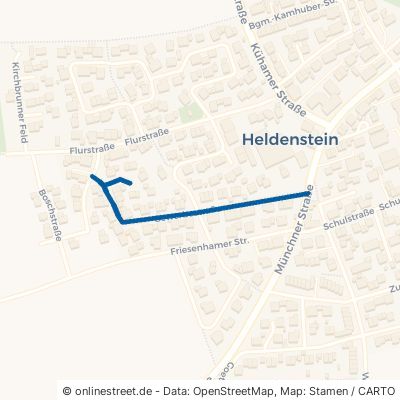 Gewerbestraße Heldenstein Kühham 
