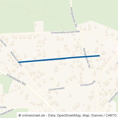 Rennbahnstraße Zossen Dabendorf 