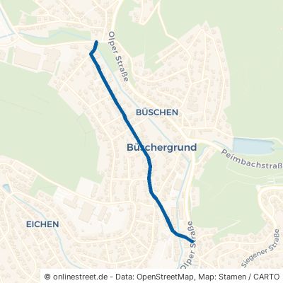 Bruchstraße Freudenberg Büschergrund 