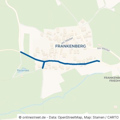 Höhenstraße Oberrot Frankenberg 
