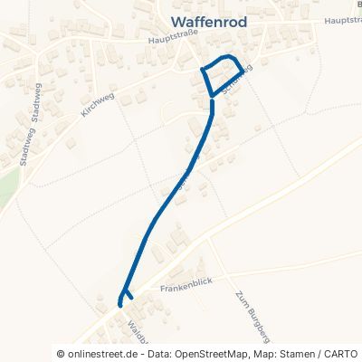 Schulweg Eisfeld Waffenrod 