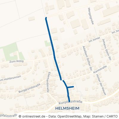 Heidelsheimer Straße Bruchsal Helmsheim 