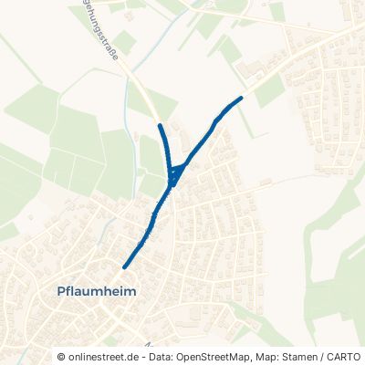 Großostheimer Straße Großostheim Pflaumheim 