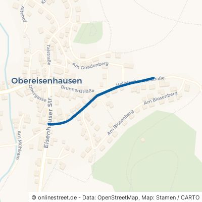 Hallstraße Steffenberg Obereisenhausen 