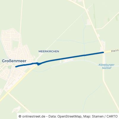 Meerkircher Straße Ovelgönne Großenmeer 