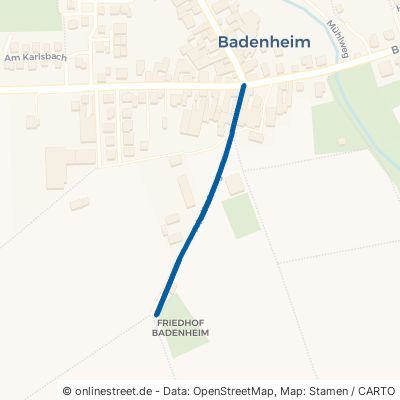 Friedhofsweg Badenheim 