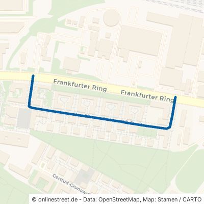 Max-Bill-Straße München Schwabing-Freimann 