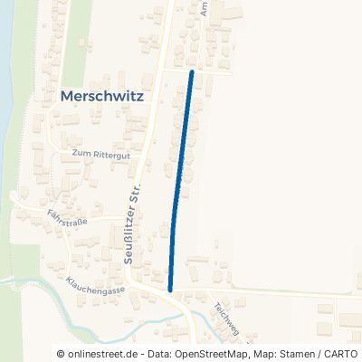 Neue Straße Nünchritz Merschwitz 