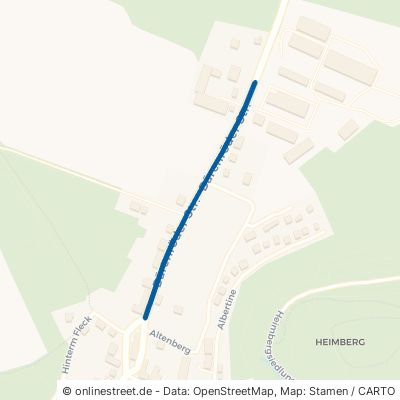 Bärenröder Straße Harzgerode Güntersberge 