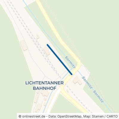 Lichtentanner Bahnhof 07343 Wurzbach Lichtentanne 