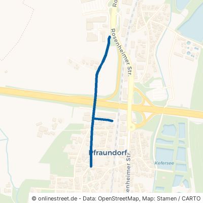 Breiteicher Straße Raubling Pfraundorf 