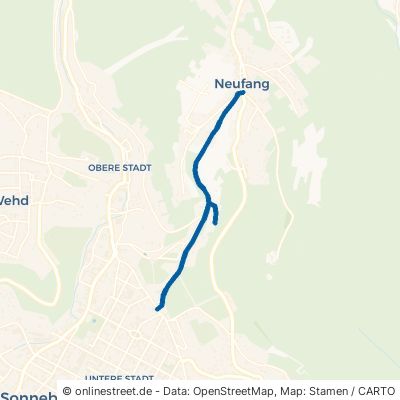 Neufanger Straße Sonneberg Neufang 