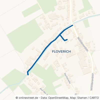 Fließstraße Baesweiler Floverich 