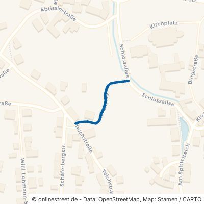 Kirchweg Quedlinburg Gernrode 