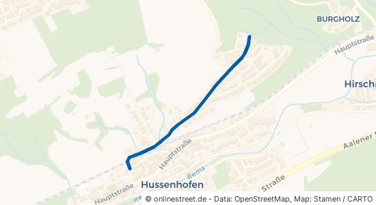 Panoramastraße Schwäbisch Gmünd Hussenhofen 
